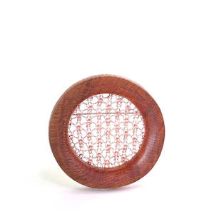 Curiosities Of Lace Janine Whale: Small Leaf Brooch