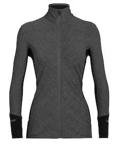 Icebreaker: Icebreaker Descender LS Zip - Women's