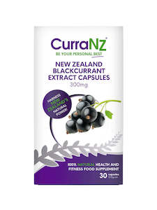 Sports Supplements: CurrazNZ Blackcurrent Capsules