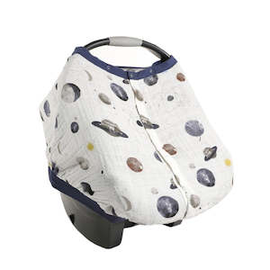 Products: Muslin Car Seat Canopy - Planetary