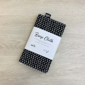 BURP CLOTH - White Cross