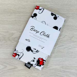 BURP CLOTH - Laughing Mickey