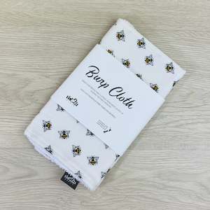 BURP CLOTH - Bee Sketch