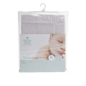 Cot Blankets: Cotton Sheet Set - Bassinet Size