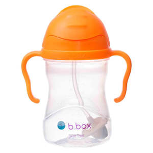 Clearance: Neon Orange Zing - Sippy Cup V2 - BBox