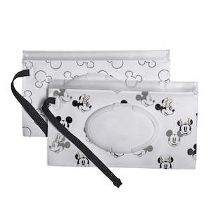 Storage: J.L Childress Reusable Wet Wipes Case - 2-Pack - Disney Baby