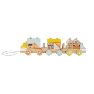 Play Time: Classic World - Pull Train Pastel