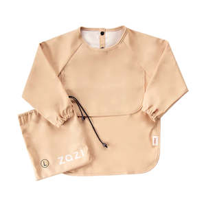 Bibs: Zazi - Vanilla Sleeved Bib