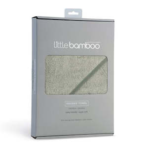Swim Time: Bayleaf - Little Bamboo - Hooded Towel