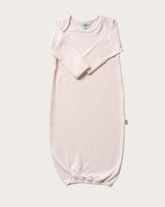 Sleep Sacks: Babu - Shell Pink Organic Baby Bundler Sleep Sack