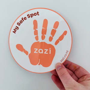 Zazi: Safe Spot Sticker