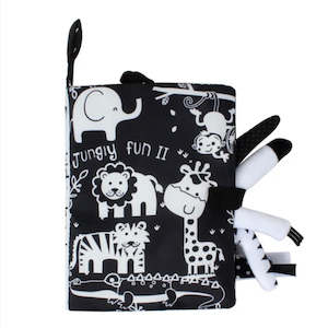 Jungle Animals Sensory Book