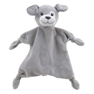Soft Toys: Eco Baby Comforter - Dog