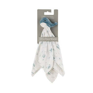 Sleep Time: Wally the Whale - Little Bamboo Comforter