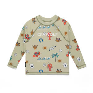 Lucky Days Sage - RASH VEST - Crywolf
