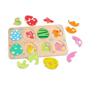 Layered Dinosaur Puzzle - Classic World