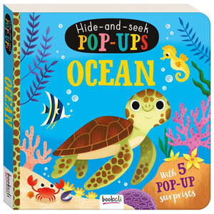 Books Sensory: Hide and seek pop-ups ocean book