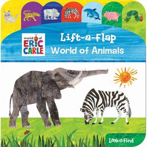 Books Board: Lift-a-flap world of animals