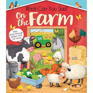 Books Older Educational: What can you see? On the farm book