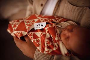 Awhi: Awhi Hononga Pepi Knitted Blanket