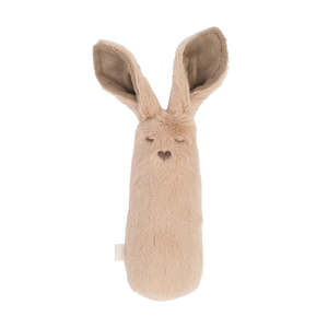 Rattles: BIBS Baby Rattle Kangaroo - Vanilla