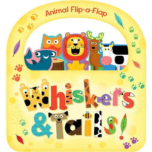 Books: Animal flip-a-flap whiskers and tails book