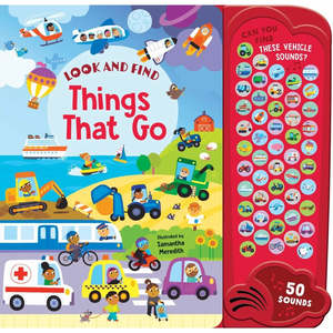 Books: Look and Find Things that go sound book