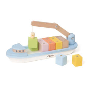 Puzzles: Wooden Block Boat - Classic World