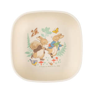 Feed Time: Peter Rabbit Kids Square Bowl