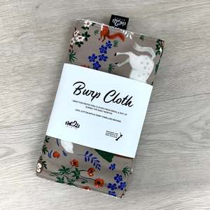 Burp Cloth - Woodland Horse