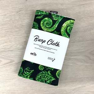 Burp Cloth - Māori Theme - Fern