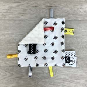 Tag-Me Sensory Blankie MINI - Bee