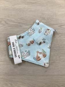 Bandana Bib | 3mo+ | Forest Animals Blue