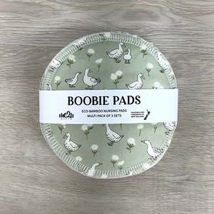 Limited Edition | ECO-BOOBIE PADS | 3pk | Sage Duck