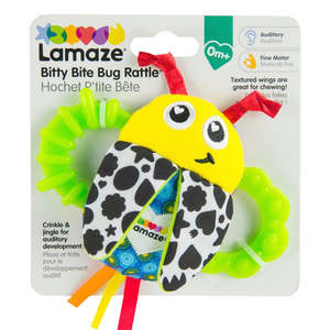 Teething: Lamaze Bitty Bug Rattle