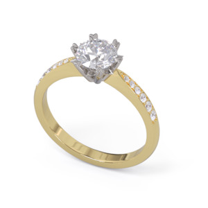 Classic Solitaire Collection: Nayeli Round Brilliant Diamond Solitaire