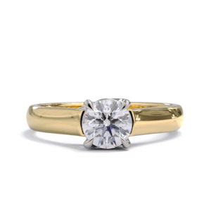 Dara Brilliant Round Diamond Solitaire