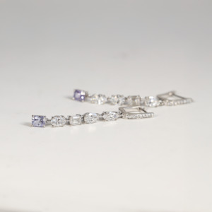 Diamond Drop Earrings