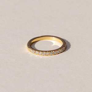 Diamond Drop: Annie Diamond Pave Band