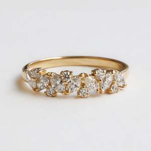 Susannah Cluster Diamond Ring