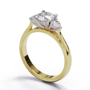 Timeless Trio Diamond Ring