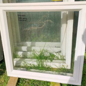 Recycling: Aluminium window medium