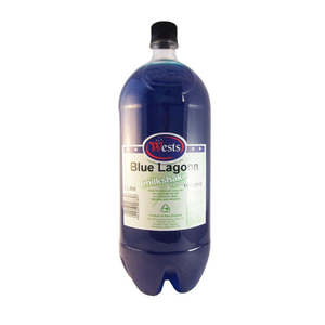 Food Product: Blue Lagoon Milkshake Syrup 6 x 2L Carton