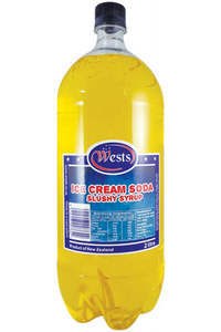 Slushy Syrups: Wests 2lt Slushy Syrup - Ice Cream Soda x 6