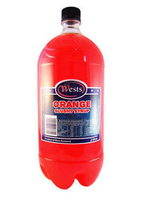 Slushy Syrups: Wests 2lt Slushy Syrup - Orange x 6