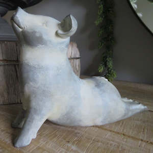 Home decor: Yoga Pig - Cobra Pose
