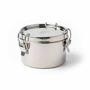 Bento Leakproof Round Shape Lunch box | Stainless Steel | 700ml
