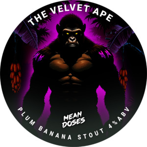 The Velvet Ape 440 mL Can - Mean Doses