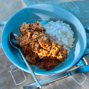 Tofu Vegetable Butter Curry RTE Micro Meal