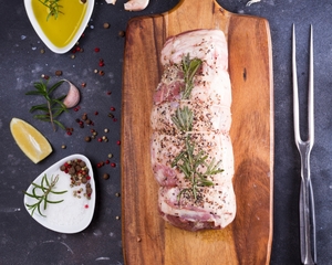Products: Lamb Boneless Rolled Shoulder Meat Direct Wellington